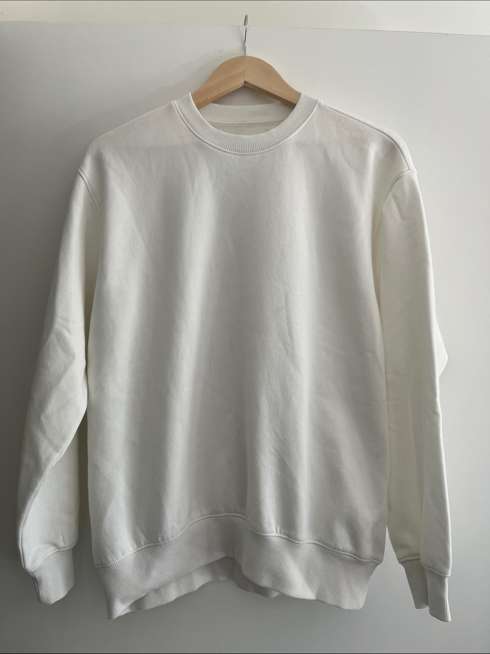 Nordstrom BP White Crewneck Sweatshirt